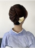 夜会巻★デザイン