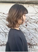 ミルクブラウン/ダークパープル/ナチュラルショート/夏/町田