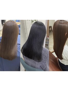 髪に必要な「タンパク質、水分、油分」の補給をするオーダーメイドトリートメントでうるツヤに