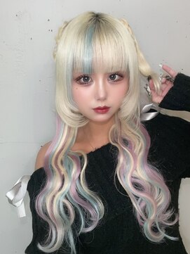 ドットハリス(.Hallis) ハイトーン/ホワイトカラー/エクステ/髪質改善