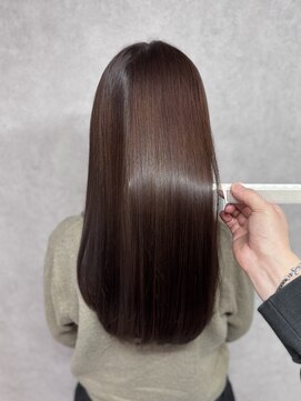 柔らか質感縮毛矯正