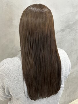 ノーツ 亀有(NAUT) 髪質改善/縮毛矯正/ストレート/美髪/オリーブベージュ/亀有