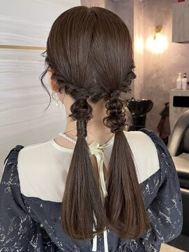 エス(Ess) 美髪/ワイドバング/ホワイトブロンド[髪質改善/ヘアセット/大宮]