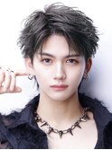 フェザーパーマフェザーショート毛流れセンターパート韓国ヘア