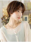 くせ毛風マッシュパーマ小顔ショートウルフc7志木20代30代40代