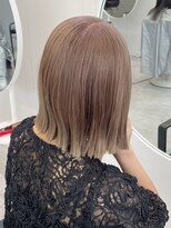 ミーム 原宿 表参道(meme)&nbsp;!ダブルカラーハイトーンケアブリーチデザインカラー#原宿