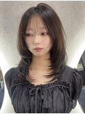 韓国レイヤーカット/ミディアムZina福岡天神