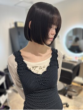ホープ(hope) あご下1cmボブ 顔周り姫レイヤー 梅田