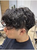 MEN’S HAIR/波巻ツイストスパイラル/フェザーパーマ/守谷
