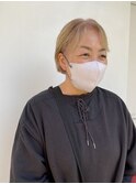 白髪ぼかしハイトーンカラー