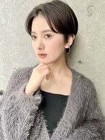 ロンド ロワール 門前仲町(Lond Loire)&nbsp;似合わせカット大人ガーリー、着物ダークアッシュ門前仲町