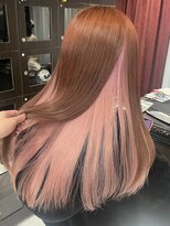 プライズ 錦糸町北口店(prize) ピンク/ピンクブラウン/インナーカラー【錦糸町北口】hina