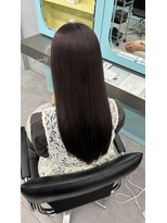 ノー バイ イオエ 西梅田(no. by ioe)&nbsp;ブリーチなしカラー/髪質改善/ミルクティーベージュ/小顔へア