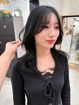 ユナイテッドビューティー 金沢(UNITED BEAUTY)&nbsp;ブルーブラック　レイヤー