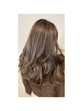 アイニ 天王寺アポロ店(aini) ハイライトミルクティーグレージュ