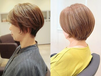 マオリ ホアロハ バイ アヌエヌエ(maoli hoaloha by anuenue)の写真/大人女性の髪のお悩みに寄添う【白髪染め】【白髪ぼかし】はお任せ♪大人ボブやショートと合わせて品よく◎