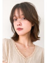 トレス(TRESS)&nbsp;ミディアムレイヤー　レイヤーボブ　ダークグレージュ　表参道