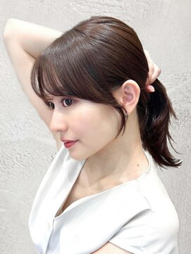 プラチナ(PLATINA) *20代30代40代◎小顔レイヤー前髪顔まわりカット表参道