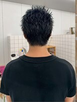 シーン(SCENE) スパイキーショート 短髪 暗髪 ネオザックスパイキーショート