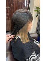 キャラ 池袋本店(CHARA)&nbsp;インナー初心者さんオススメ！インナーベージュ【ウルフ/大村】