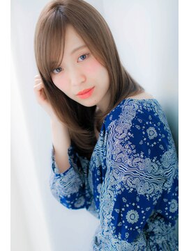 ローレン(LOREN) *LOREN*艶めき透明感グレージュ!さら艶シルキーストレート