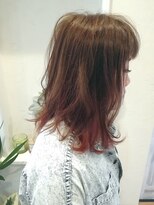 ヘアーサロンブランコ(hair salon blanco) グレージュ×ピンクのツートーンカラー☆