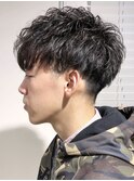 【☆☆☆】フロント長めでクールな雰囲気に☆グランジショート