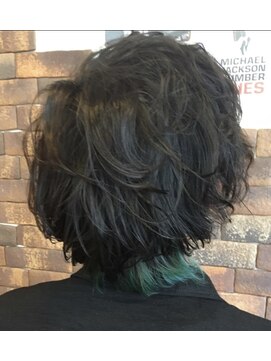 ハイナンバース HIGH NUMBERS ☆Menzパーマ&アクセントカラー☆