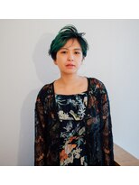 ディバイン ティエドゥール お花茶屋(divine tiedeur)&nbsp;かきあげ個性的クールショート