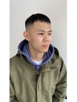 タイドヘアー(tide hair)&nbsp;スキンフェード×クロップ