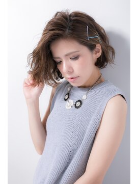 ラヴィズム 長岡店(LUVISM) 無造作ボブ　【LUVISM長岡店／原玲】