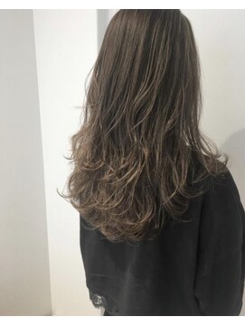 アンス 大阪梅田(ANs.) アッシュグレージュ /ブリーチなし/イルミナカラー/