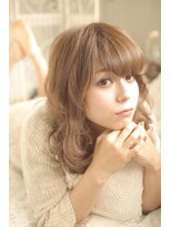 クラン(clan)&nbsp;エアリーミディ/ショートパーマ/黒髪/ホワイトアッシュ