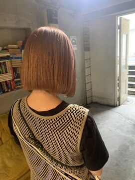 ロイジー(roijir) 【roijir 表参道】ボブstyle×ペールピンク