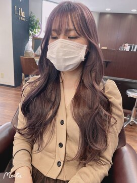 レイラバイアフロート 吉祥寺(Lila by afloat) ラベンダーグレージュくびれヘア／10代20代