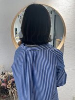 シェノン 奈良橿原店(CHAINON)&nbsp;コリアンブラック×外ハネボブ