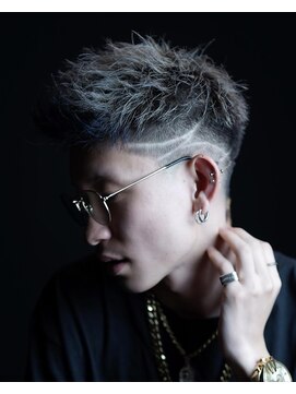 スキル(SKILL) レオパード柄ジェットモヒカン