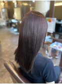 縮毛矯正でツヤツヤストレート