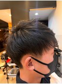 20代30代40代メンズアップバング清潔感爽やかビジカジ