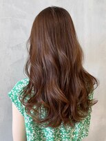 アイティーバイアルバム 下北沢店(IT by ALBUM)&nbsp;シフォンベージュ_グレージュカラーボブウルフ_ba403611