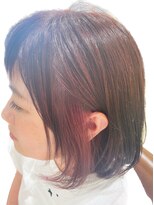 アイズ(aiz)&nbsp;ピンクインナーカラーボブ♪