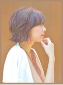 切りっぱなしショートボブ[mu-kichi　三鷹]