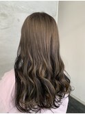 初夏オリーブグレージュロング