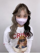 ヘアー アレス(hair ales)&nbsp;●レイヤーロング ハイレイヤー ハイトーンカラー