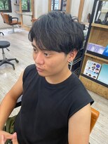 【HIKARU】@hikaru_cut マッシュアップバング