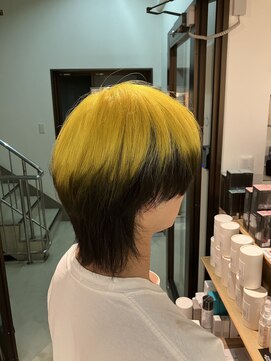 コワファーストナガサキシャンプーボーイ(COIFF1RST NAGASAKI SHAMPOO BOY) ウルフ×イエロー