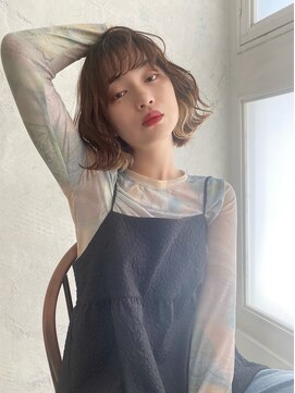 アヴァンス アリオ鳳店(AVANCE) ボブ×インナーカラー×エアリー