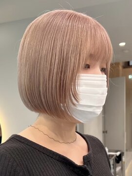 ソル ジングウマエ(SOL JINGUMAE) ショートカットショートボブダブルカラーケアブリーチハイライト