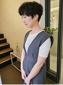 丸みマニッシュショート