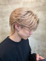 クロト 福岡本店(KUROT)&nbsp;毛流れセンターパートウルフ